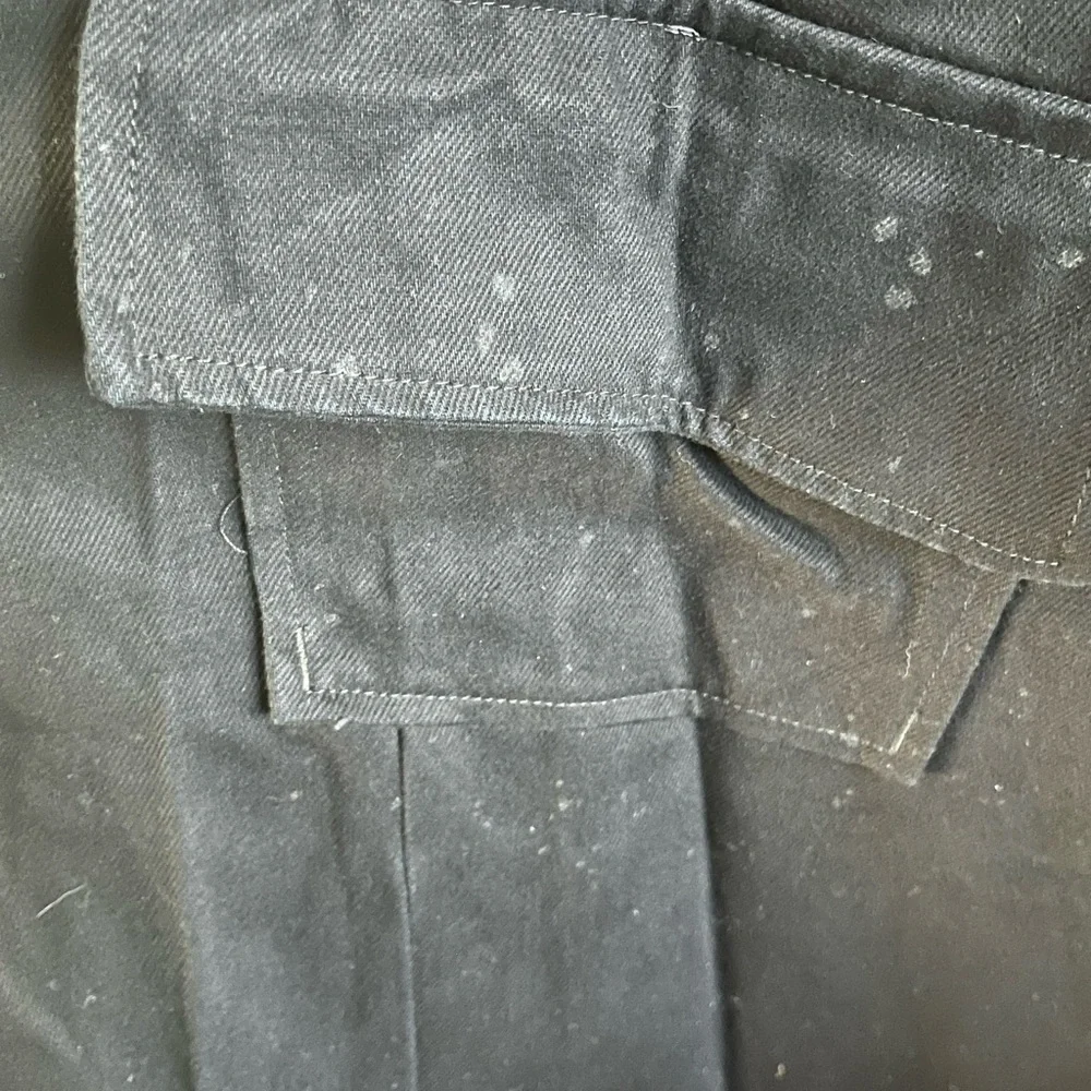 Vintage 90’s Black Trench Coat - Picture 7 of 8